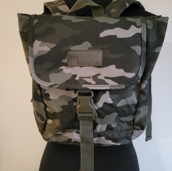 Victoria's Secret Pink Camouflage mini backpack - Picture 4 of 5